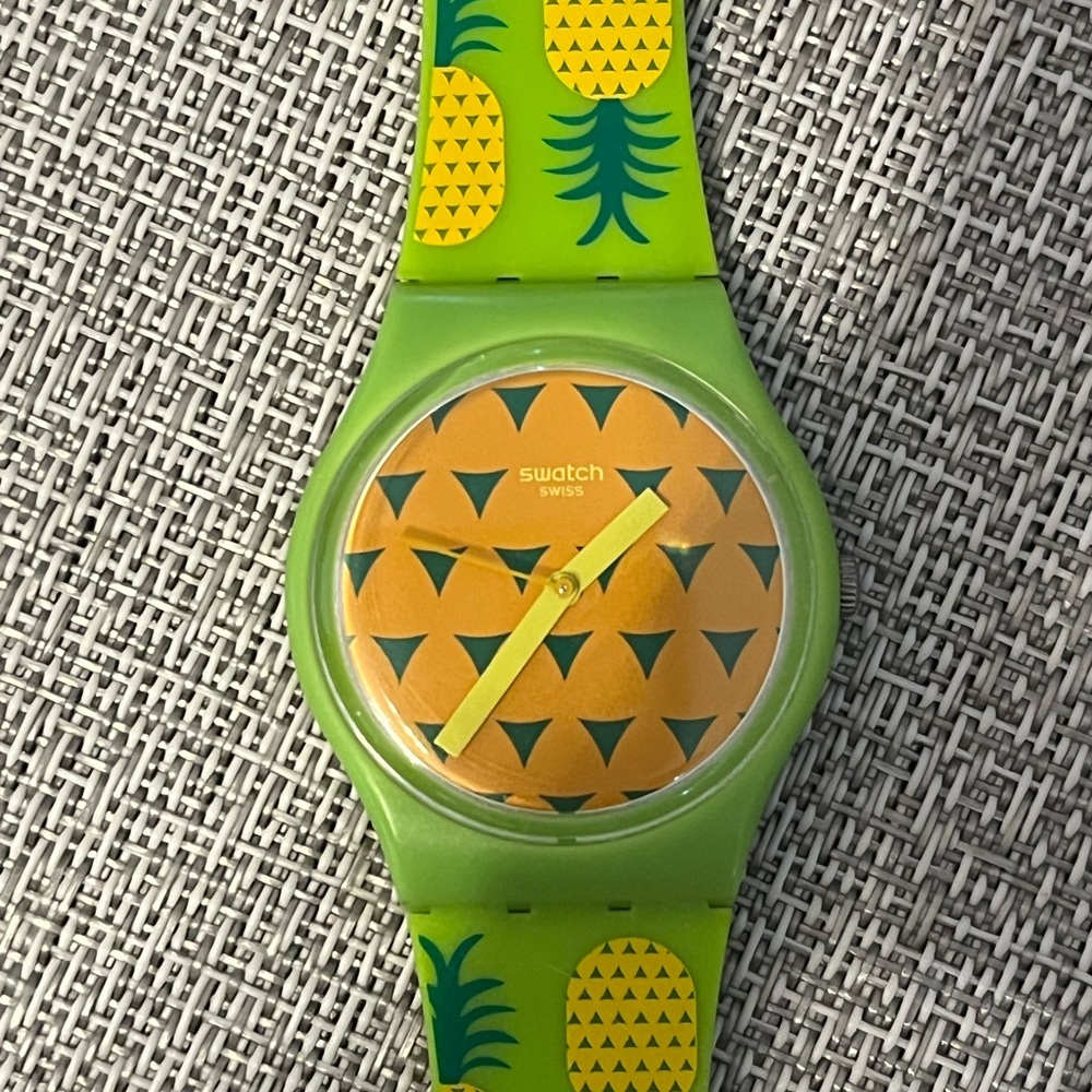 Pineapple Swatch Watch